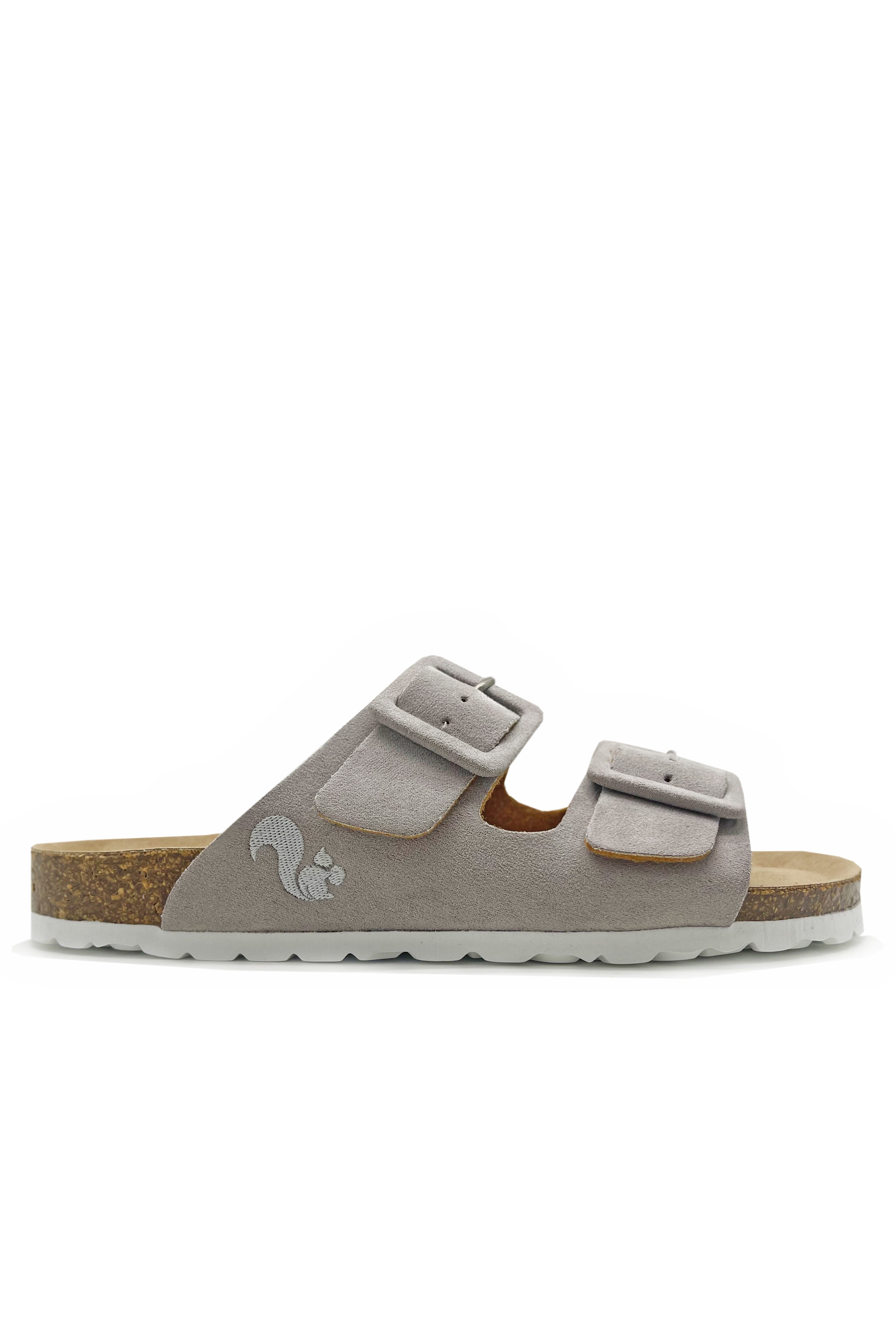 thies 1856  Sandalen Eco Bio Bedekt Lichtgrijs