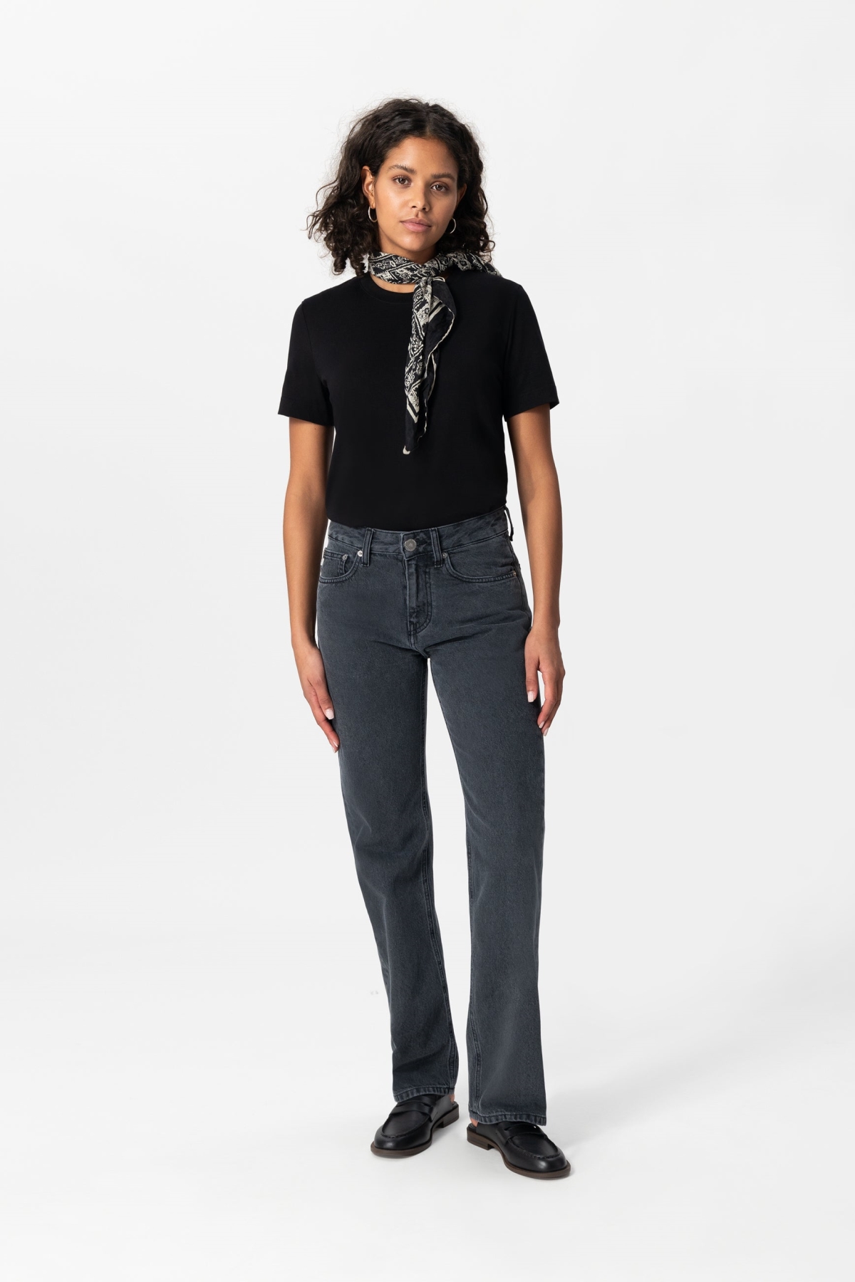 MUD Jeans  Jeans Los Jamie Gebruikt Zwart