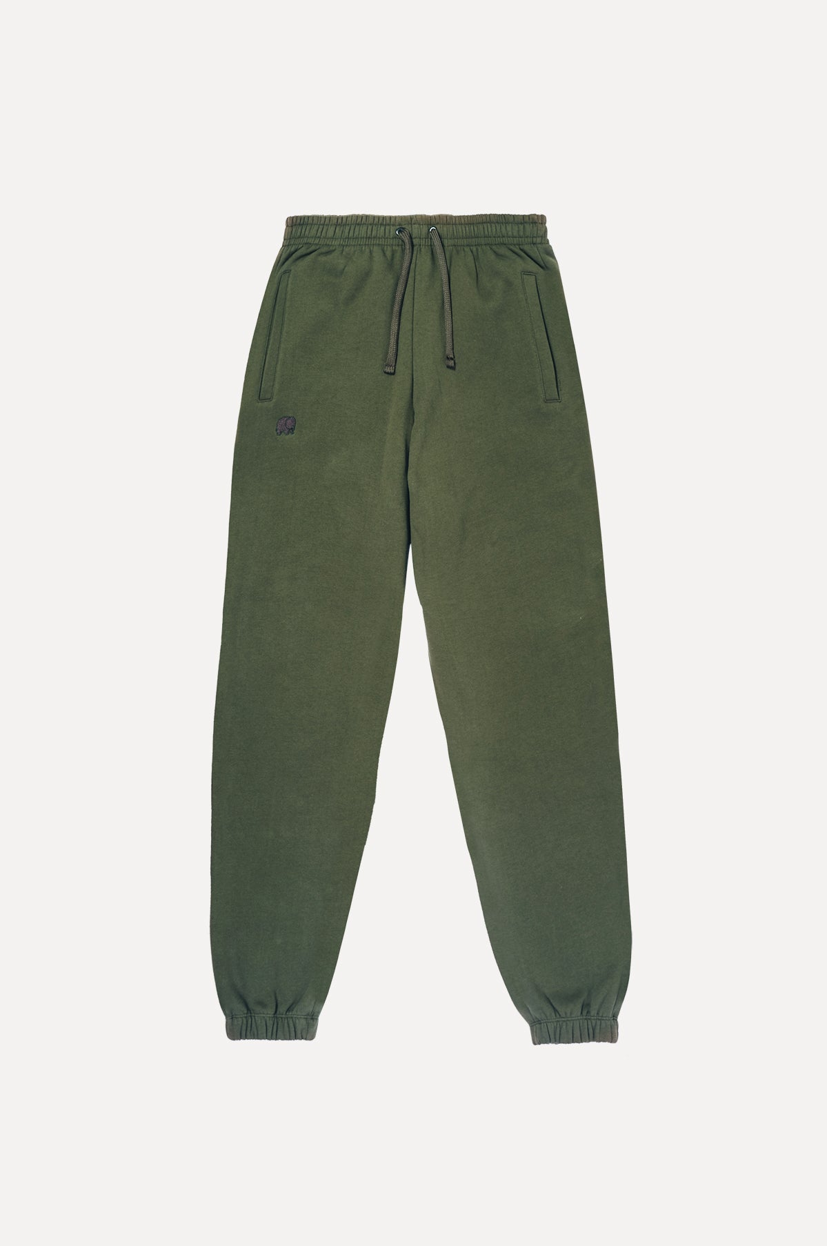 Trendsplant mannen vegan Joggingbroek Essential Donker Olijfgroen