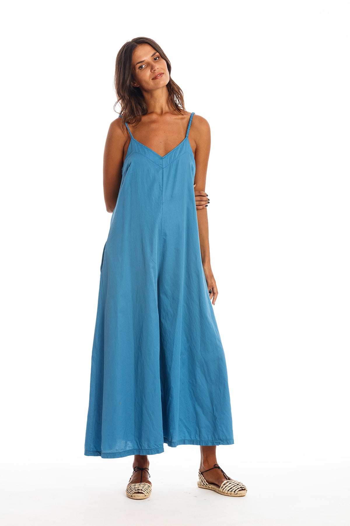 RAVENS VIEW IBIZA  Jumpsuit Chiara Maui Blauw