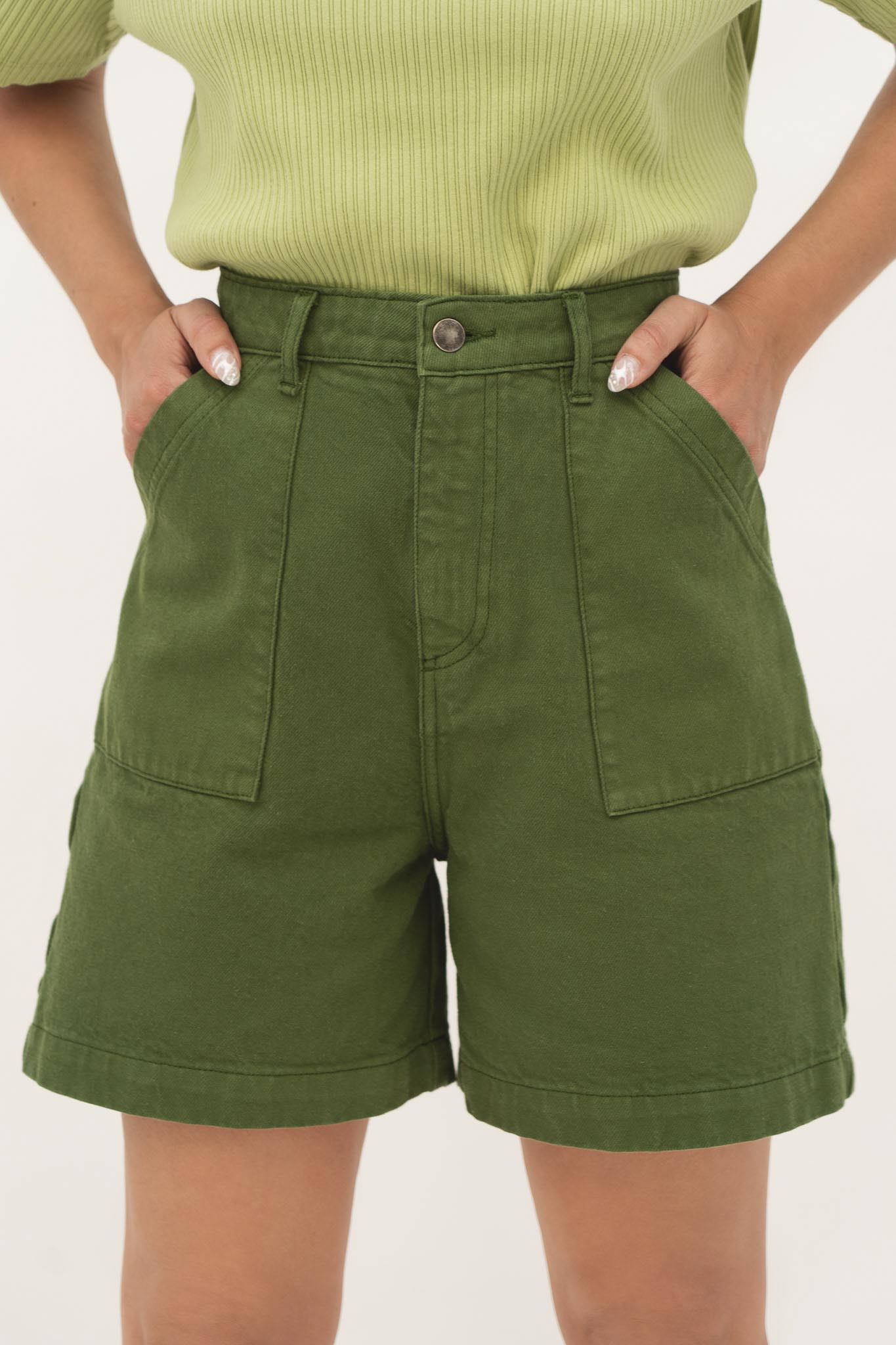 NÃ¤z  Denim Shorts Karla Groen