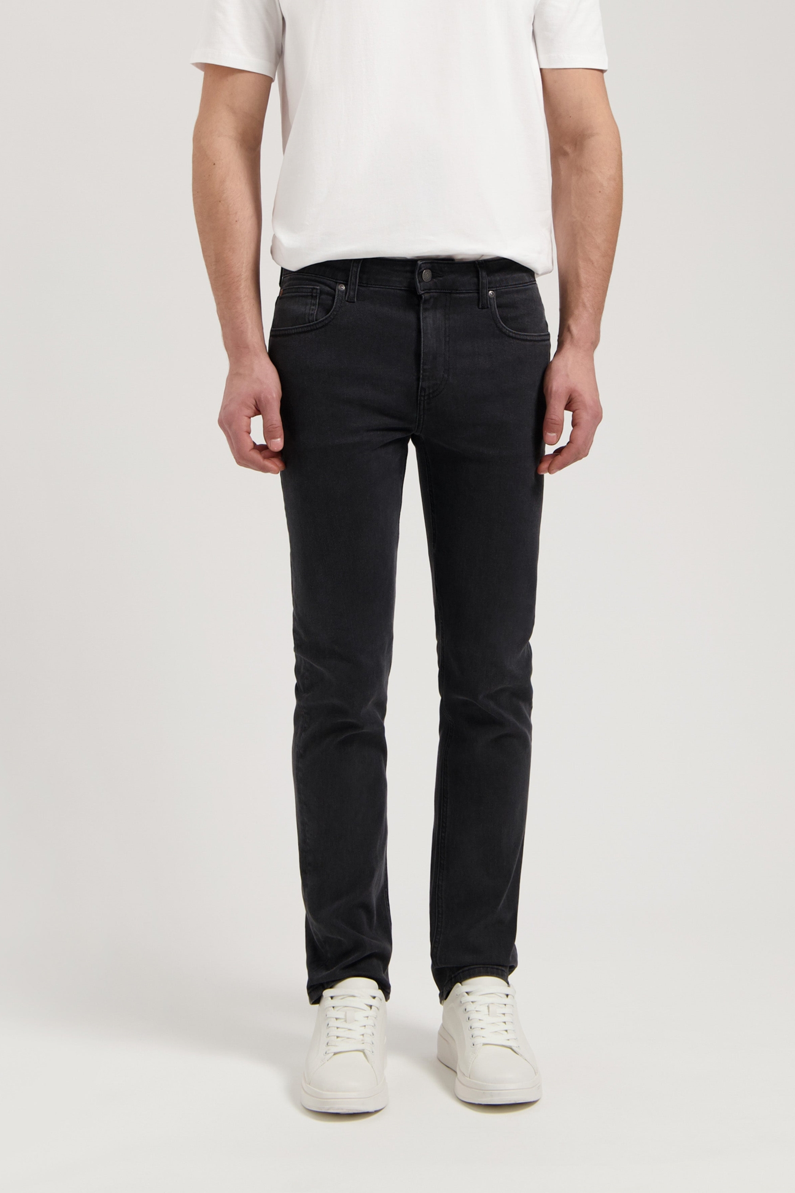 MUD Jeans Bryce Stone Zwart - Slim Fit Jeans