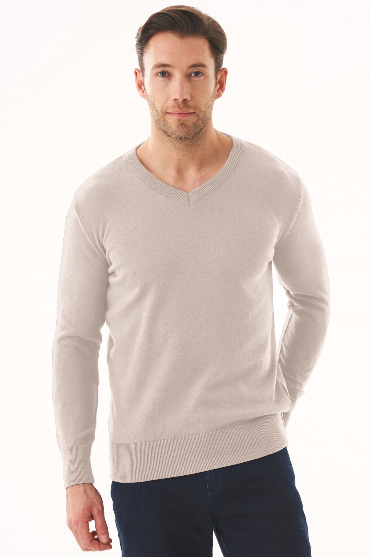 ORGANICATION Vegan Trui Beige