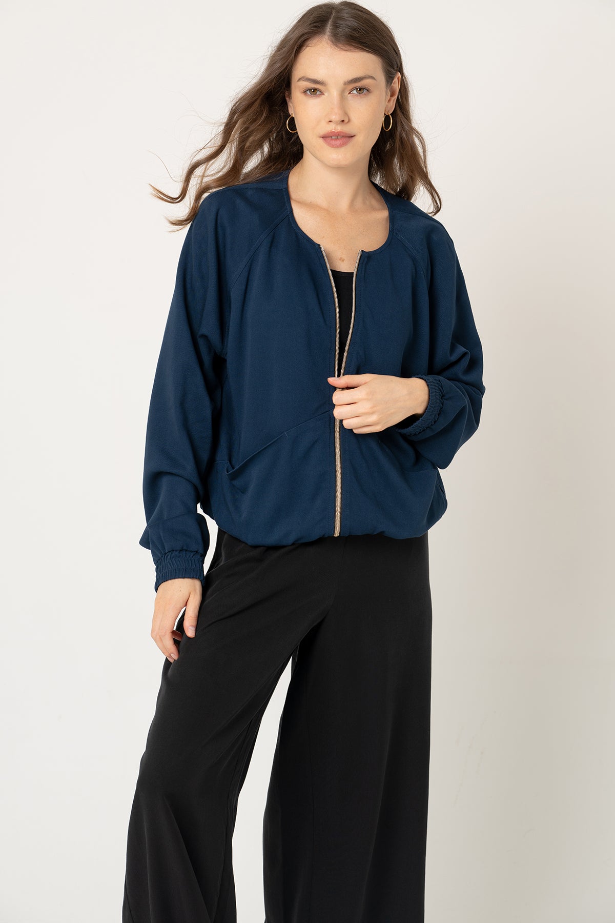 LOVJOI  Jasje Blouson Boca Nightfall Blue