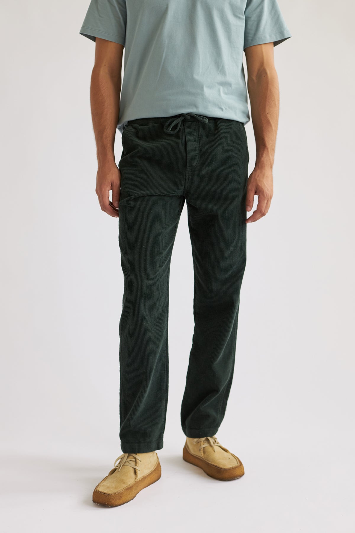 TWOTHIRDS mannen vegan Broek Apolima Donkergroen