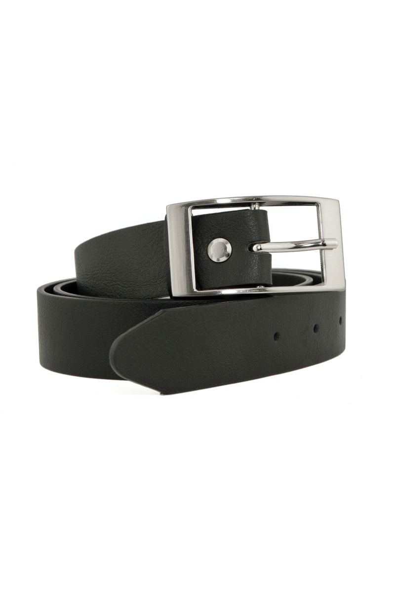FAIRMA ETHICAL DESIGN mannen vegan Herenriem Noe Elegant Zwart