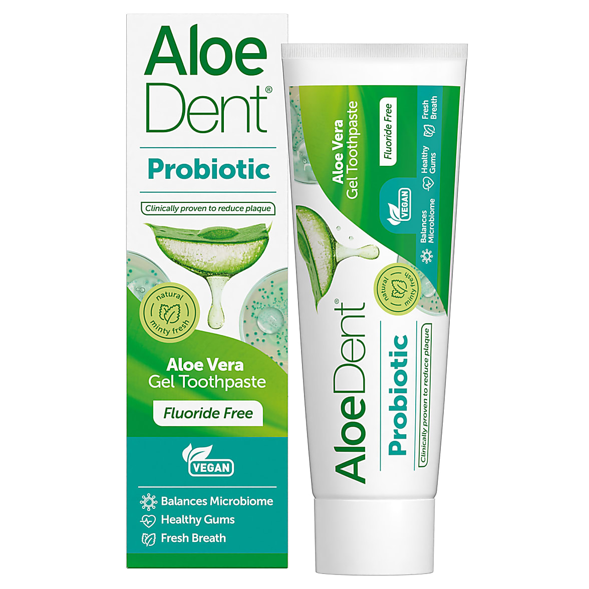 Aloe Dent Probiotic Tandpasta Fluoridevrij