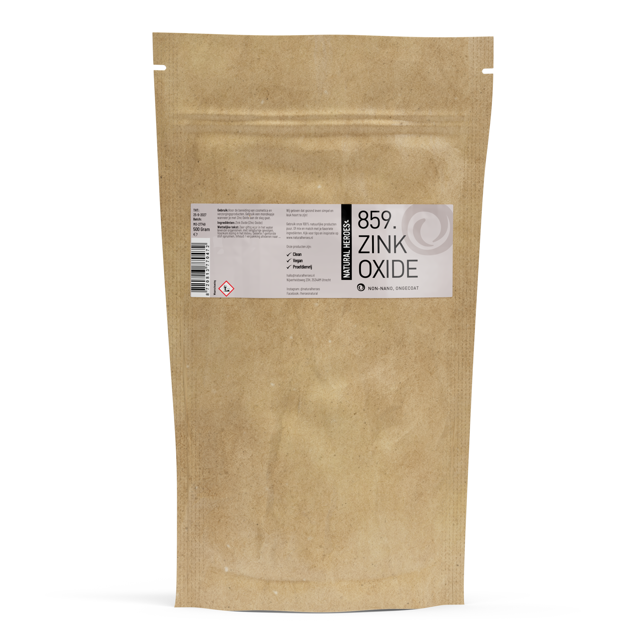 Zink Oxide (Non-Nano, Ongecoat)