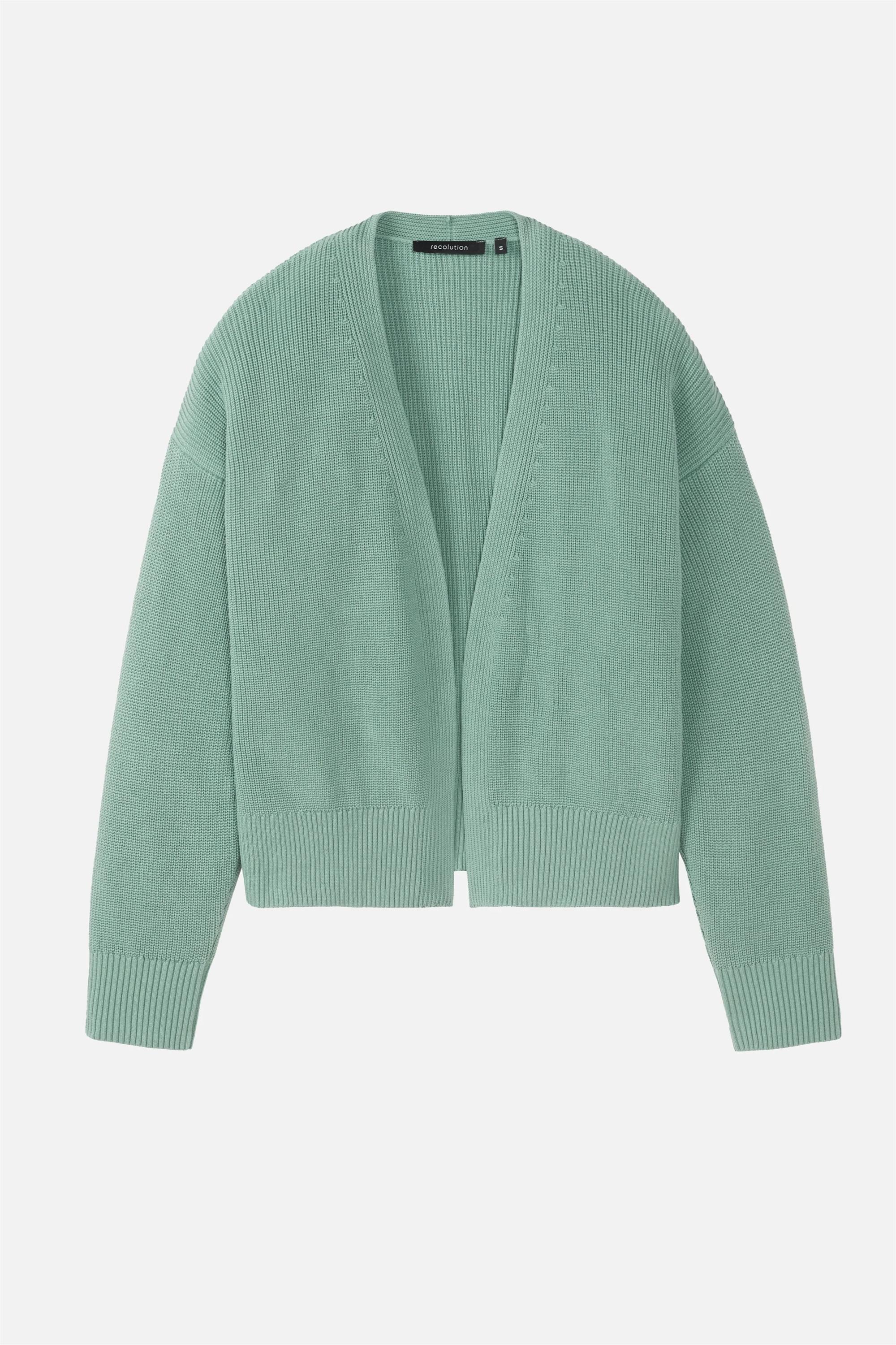 Recolution  Cardigan Moringa Saliegroen