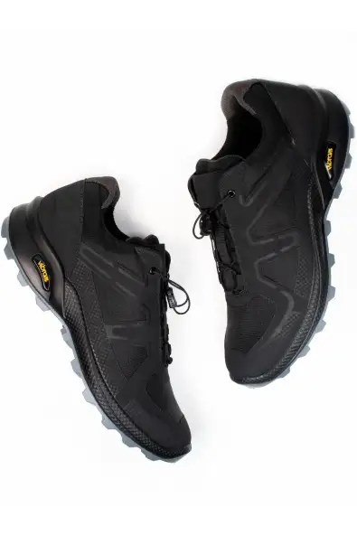 Will's Vegan Store  Cross Running Trainers Wvsport Zwarte Editie