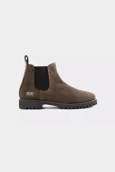 8000 Kicks Vegan Chelsea Boots Donkerbruin