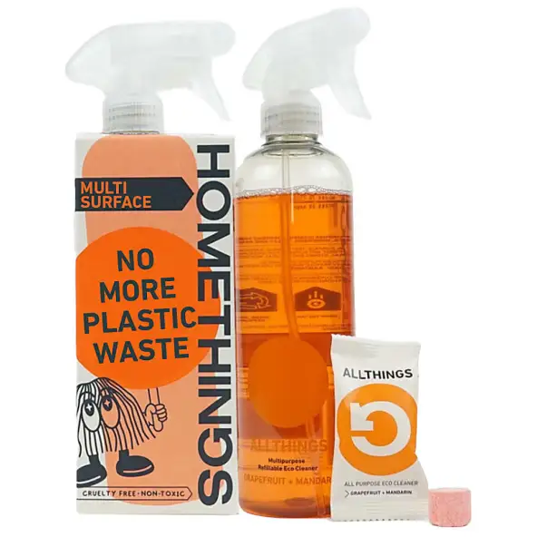 Homethings Allesreiniger Eco Spray Starterspakket fles + 1 tablet