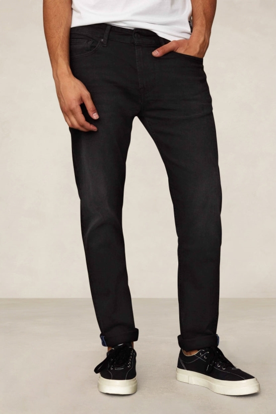 Kings of Indigo mannen vegan Jeans John Washed Zwart