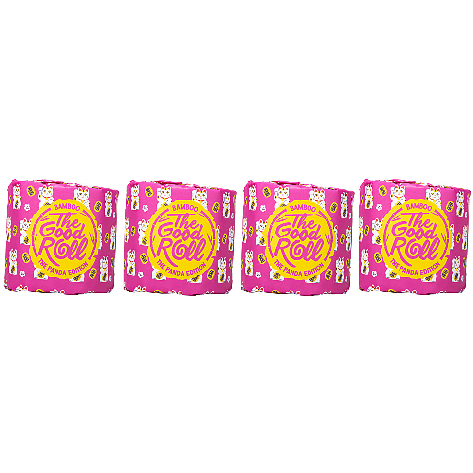 The Good Roll Panda Bamboe Toiletpapier 4 rollen