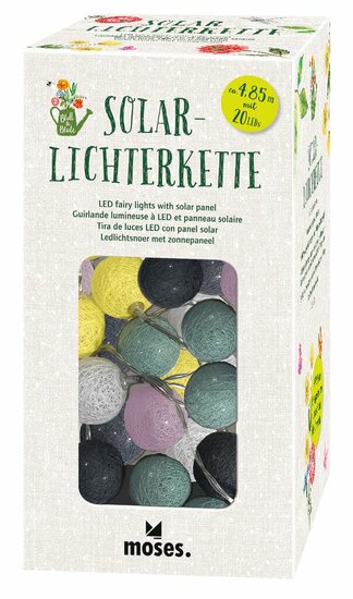 Moses Solar lichtslinger 20 LED lampjes