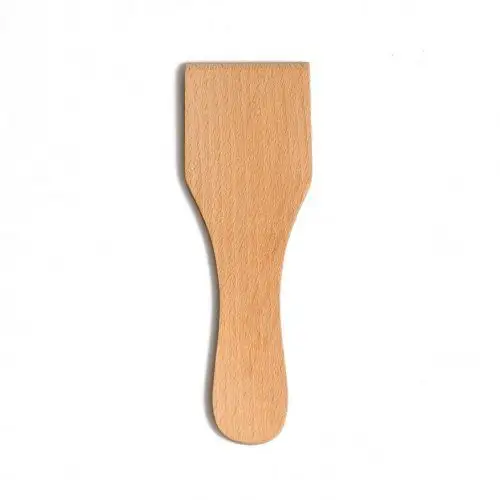Spateltje, gourmetspatel, beukenhout, 13 cm