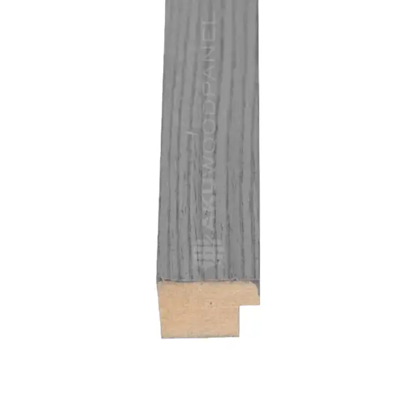 AkuPanel Eindlat Grijs Walnoot Hout 300cm Afwerklijst