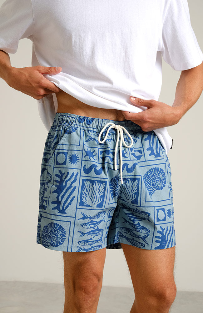 DEDICATED mannen vegan Zwemshort Birka Oceaanblauw