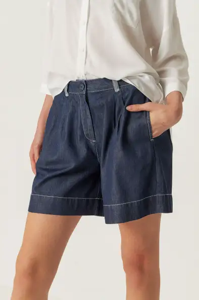 SKFK  Shorts Naroa Blauw