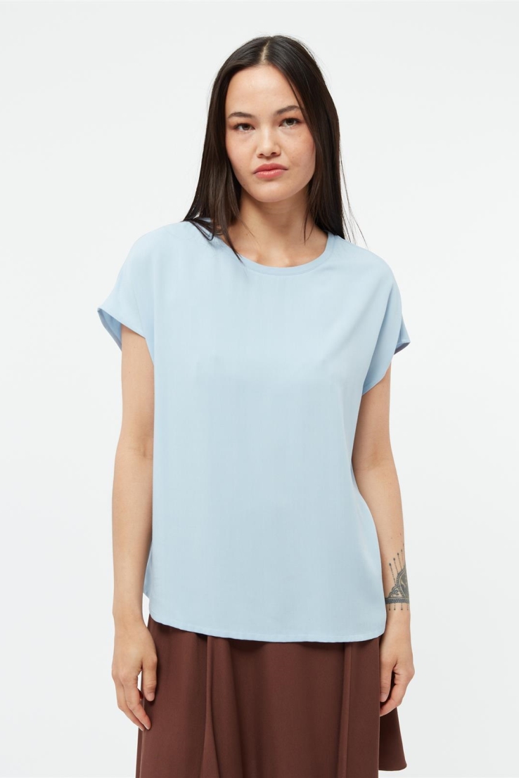 Givn  Top Fenna Ice Water Blue