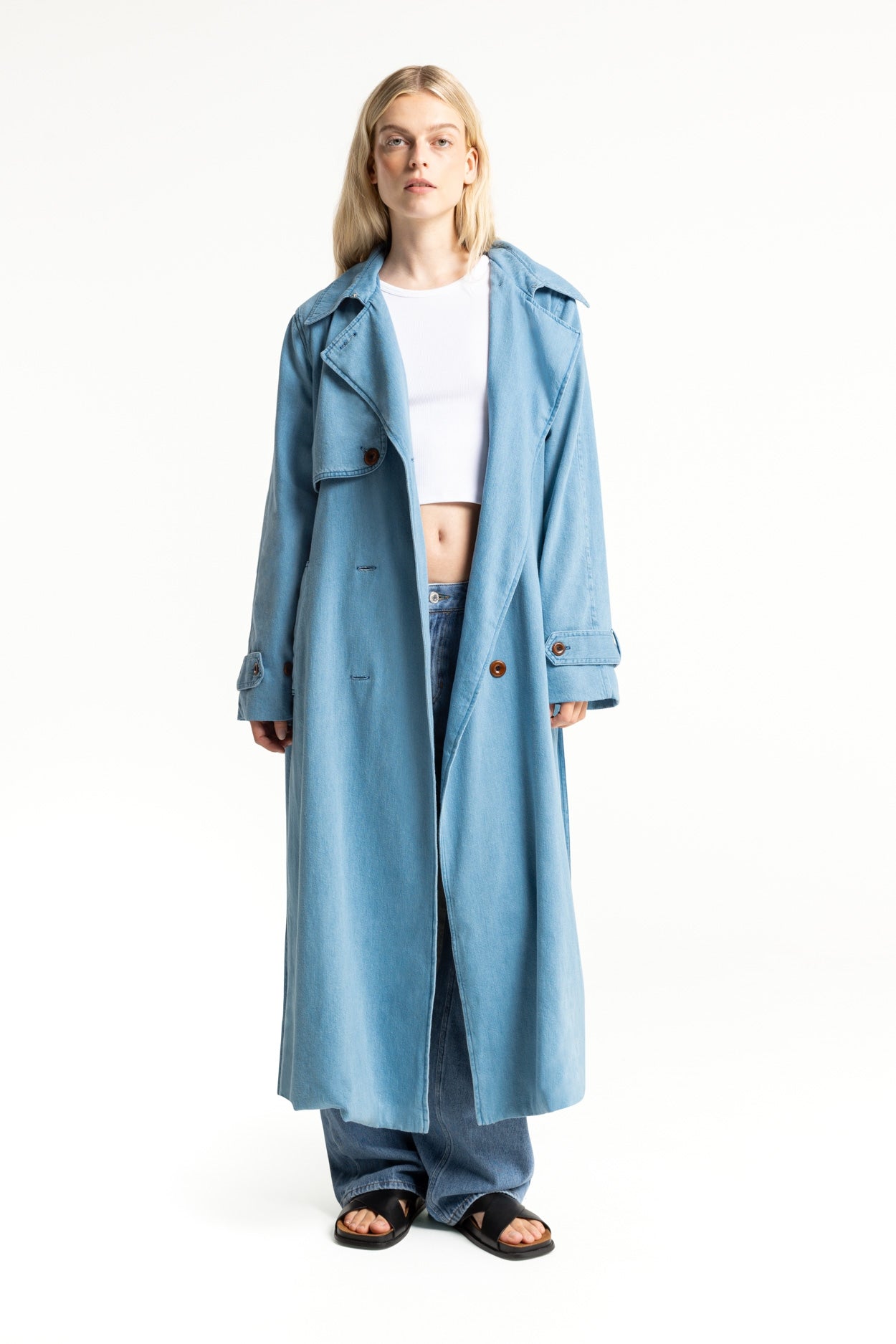 Kings of Indigo mannen vegan Jas Victoria Quennell Light