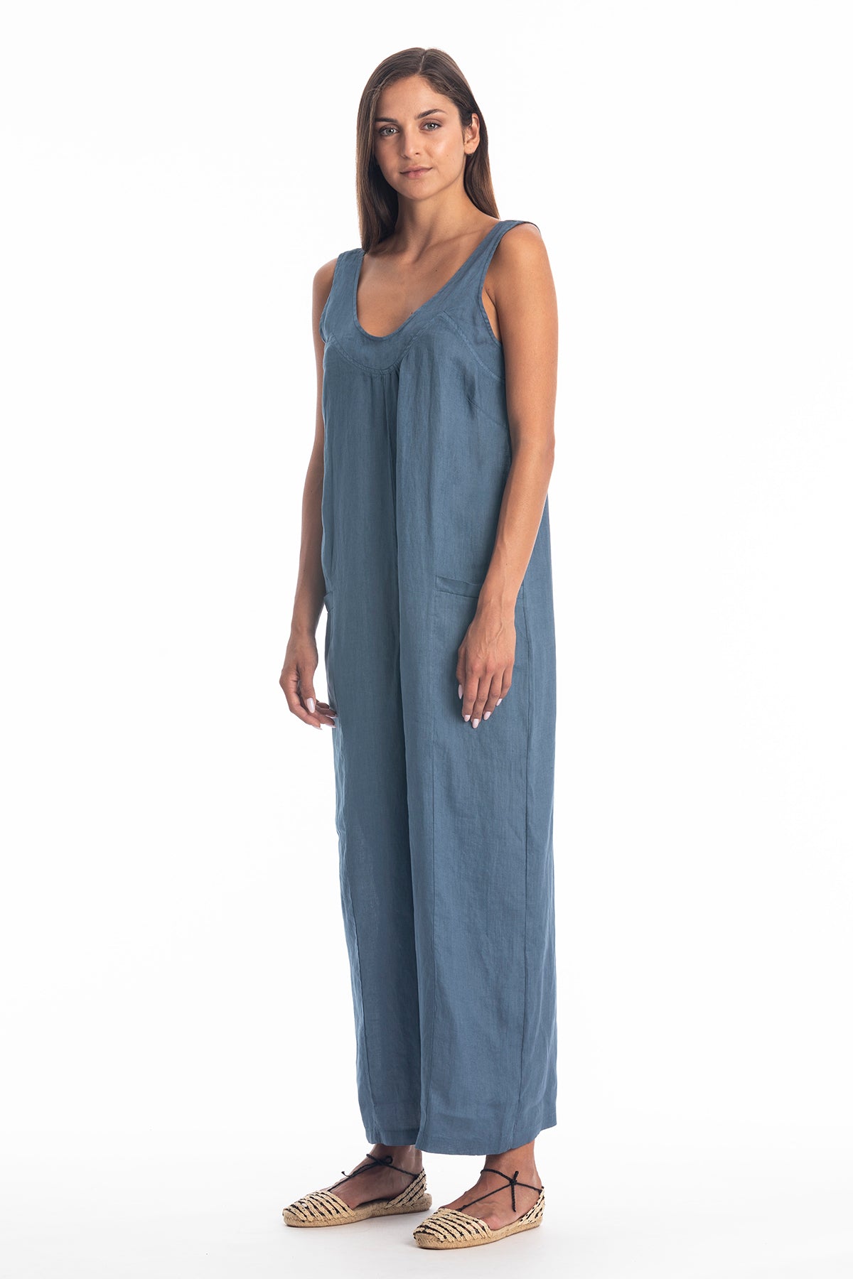 RAVENS VIEW IBIZA  Jumpsuit Aura Jeans Blauw