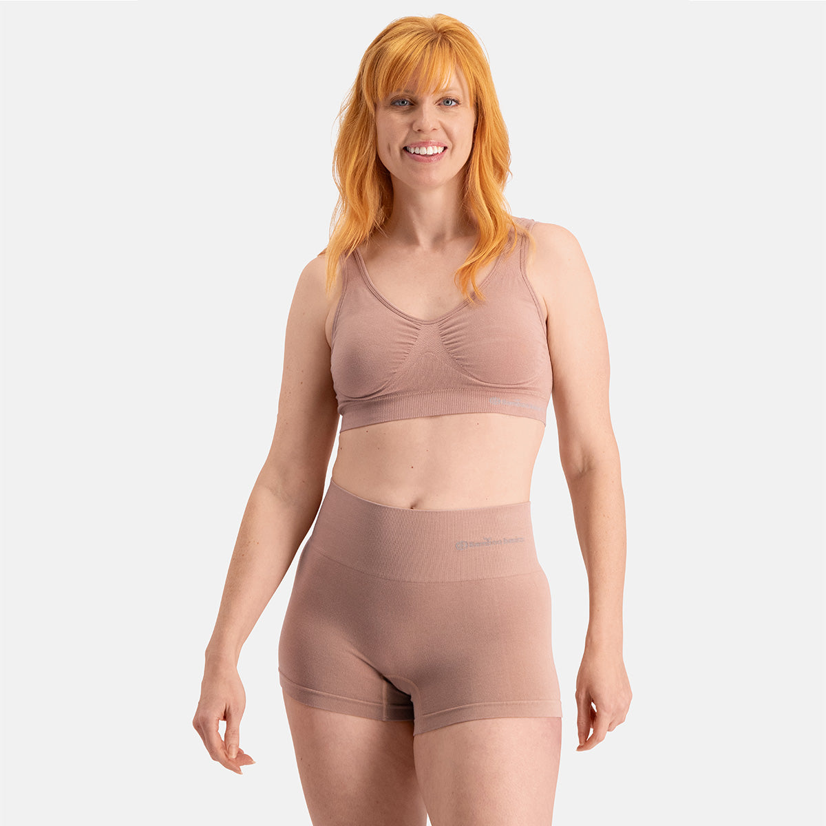 Seamless Light Control Boxershorts Stella (2-pack) - Tan