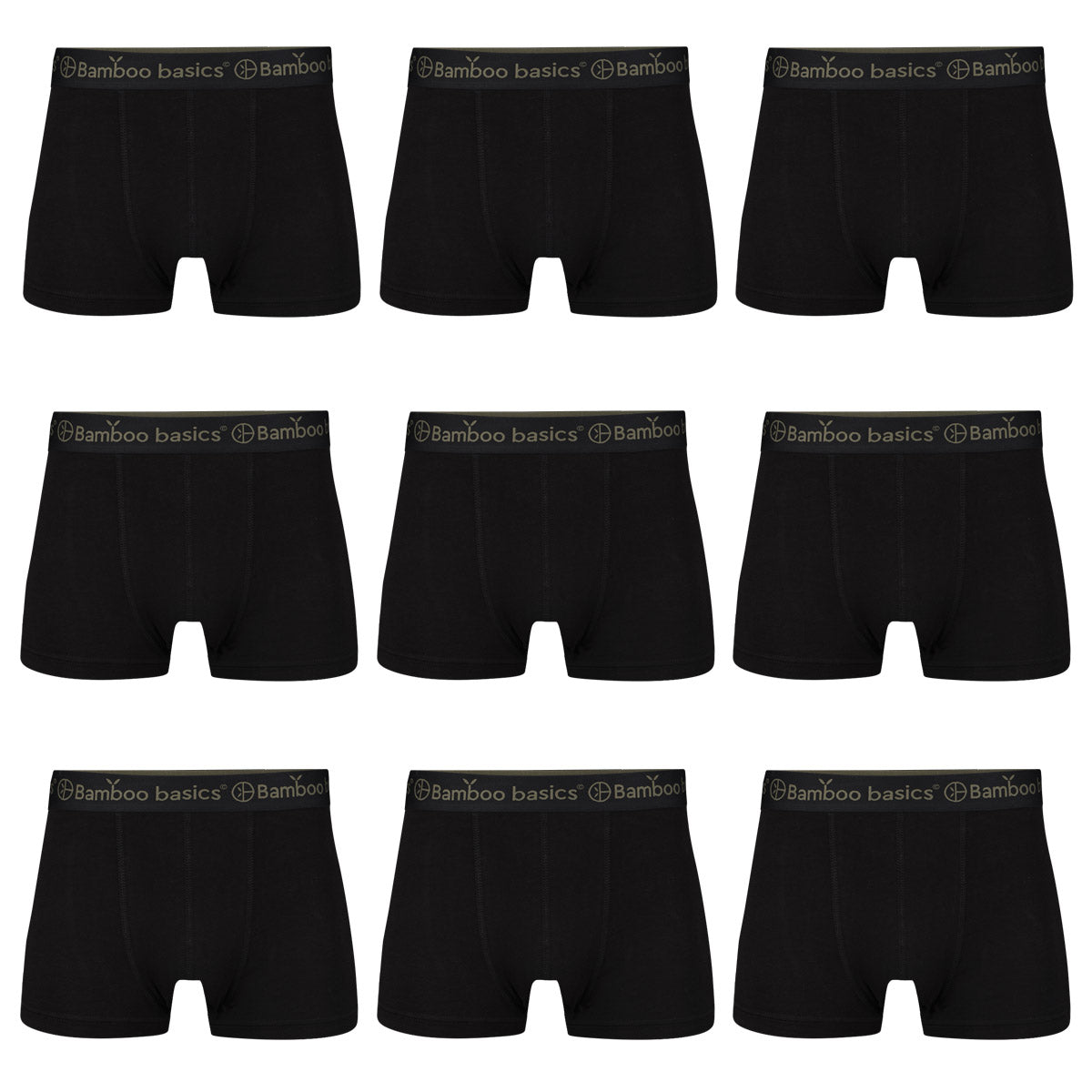 Voordeelbundel: Trunk Boxershorts Liam (9-pack) - Zwart