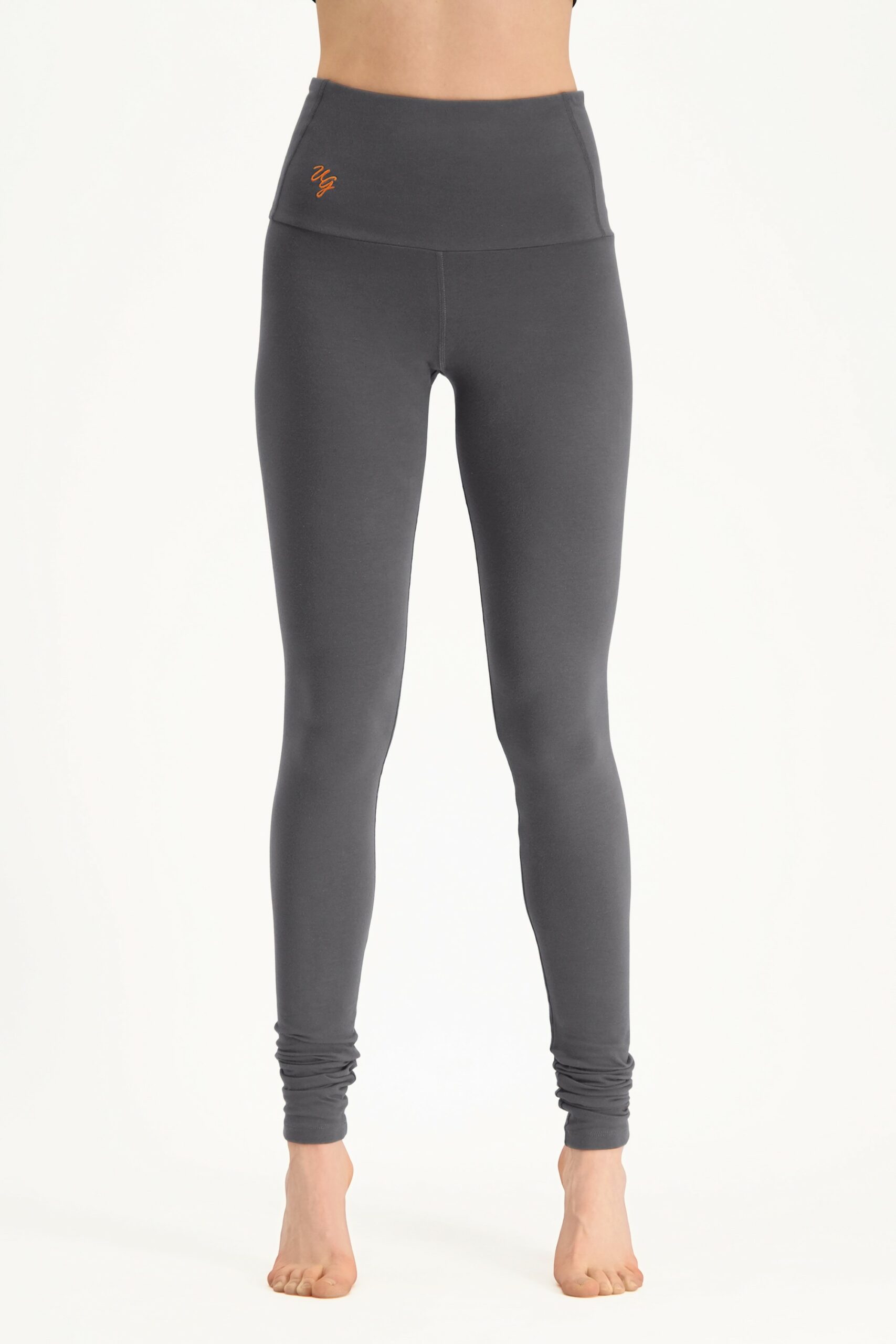Gaia Yoga Leggings – Charcoal