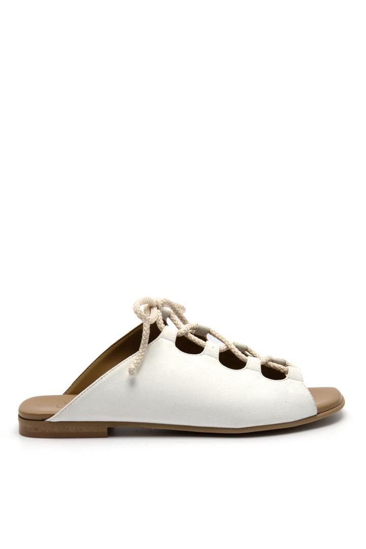 Noah  Sandal Virginia Suede - White