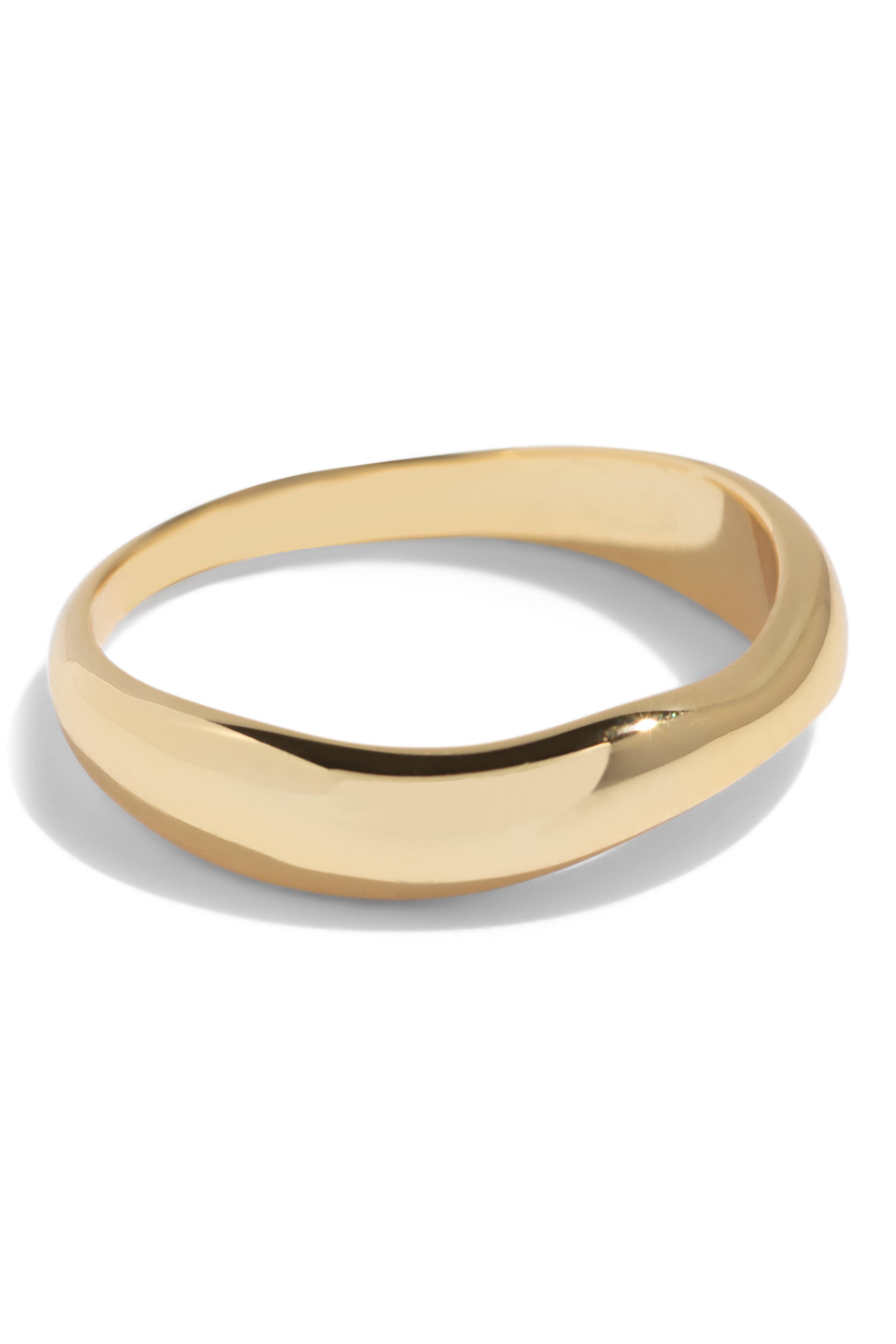Bound Studios  De Coco Ring Massief 14k Goud