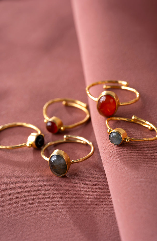 Visionary ring diverse stenen