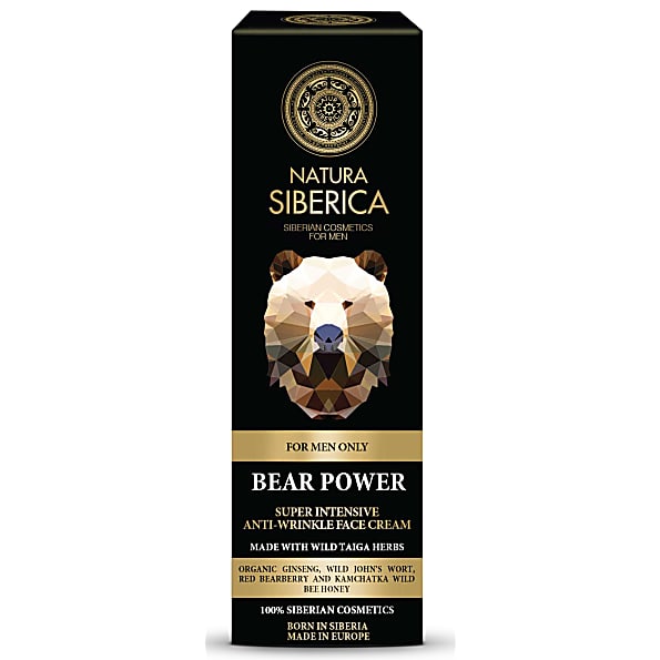 Natura Siberica Men Anti-Rimpel Gezichtscreme - Bear Power