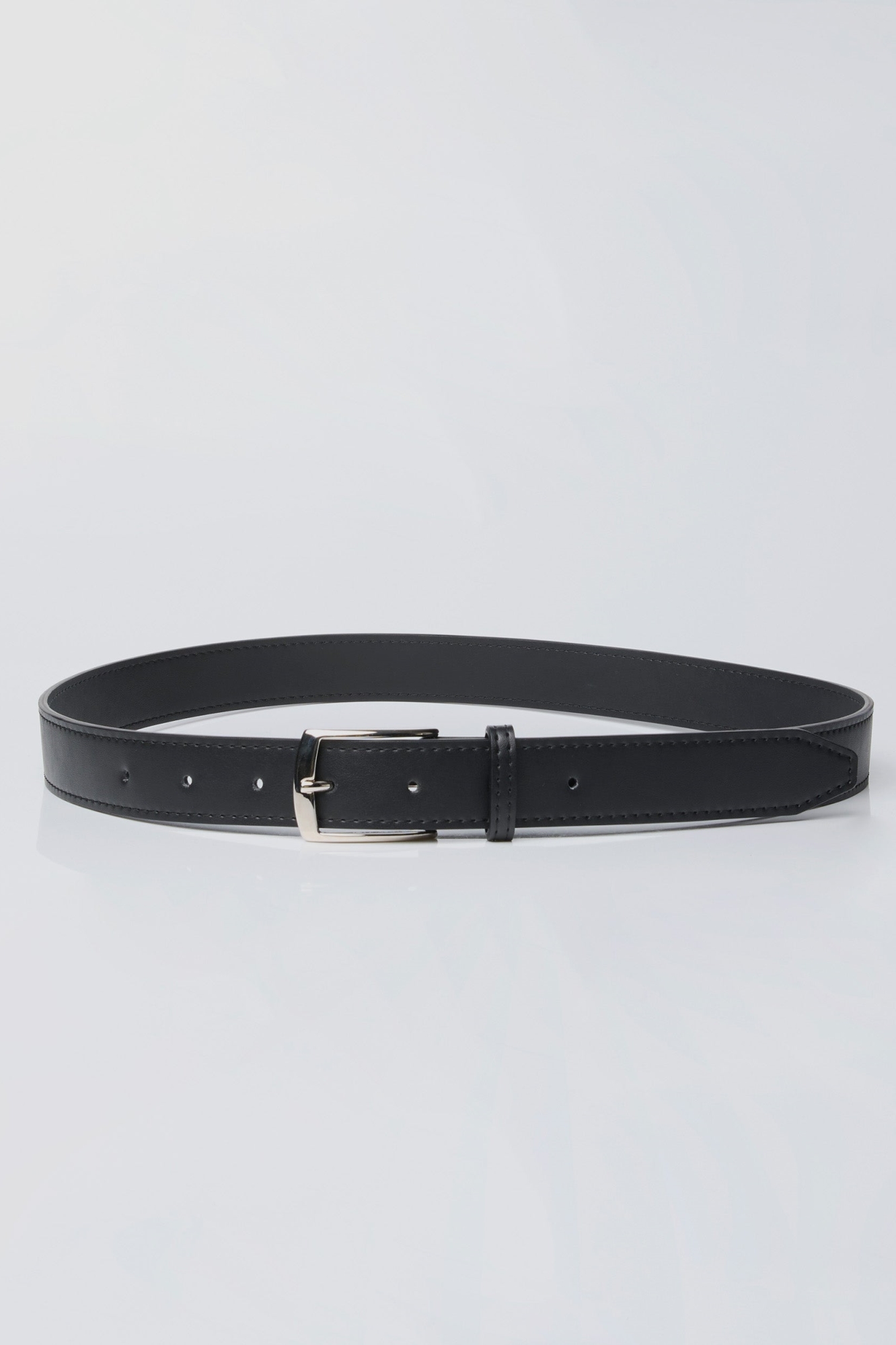 BOHEMA mannen vegan Riem Strak Zwart
