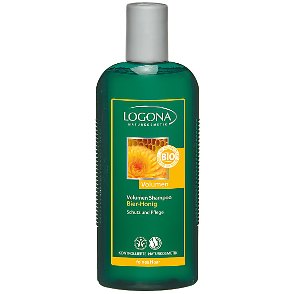 Logona Shampoo Volume Bier-Honing fijn haar