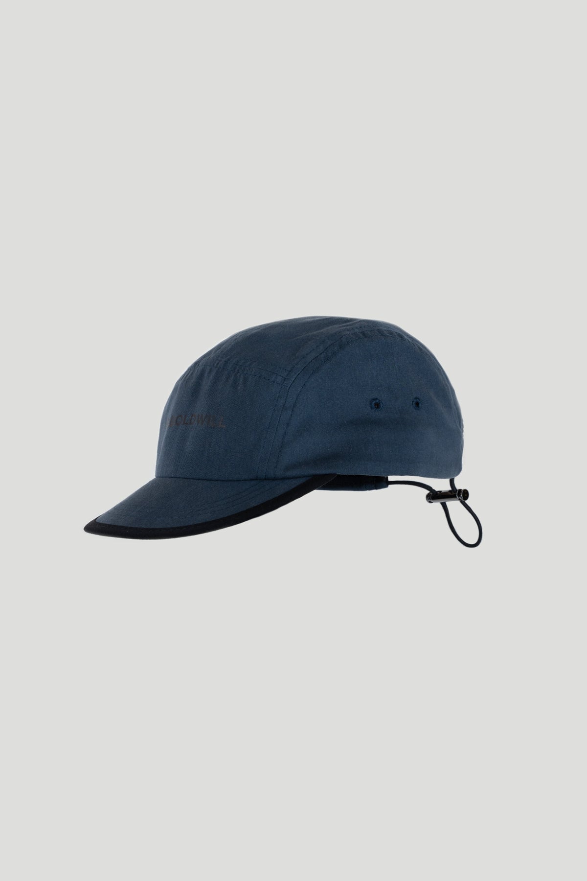 Boldwill mannen vegan Cap Wood Diepzeeblauw