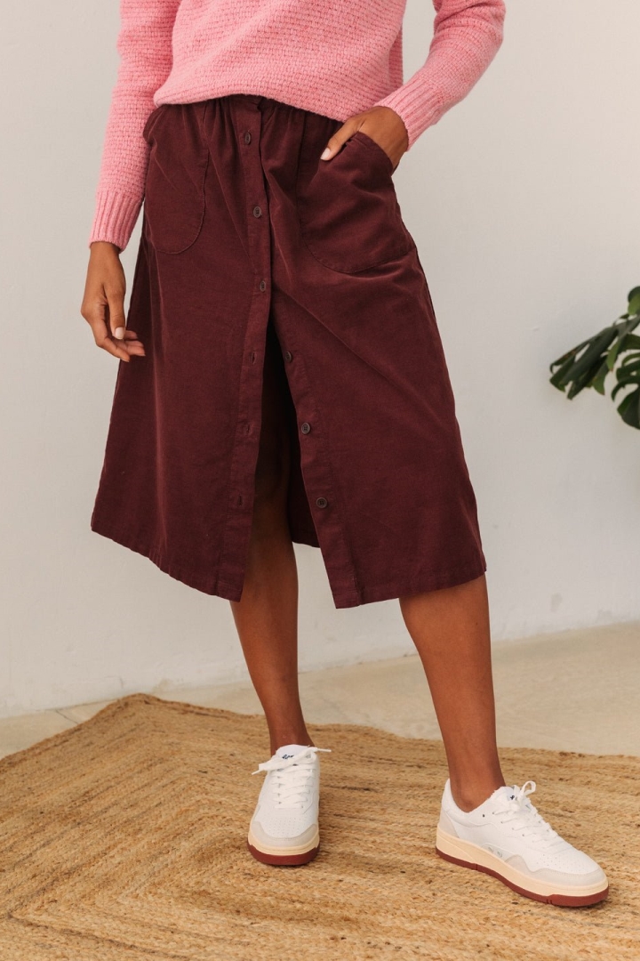 TWOTHIRDS  Rok Schola Russet Bruin Rood