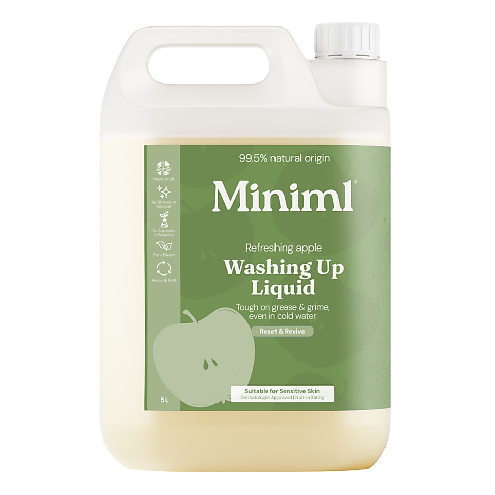 Miniml Afwasmiddel Appel - 5L Refill