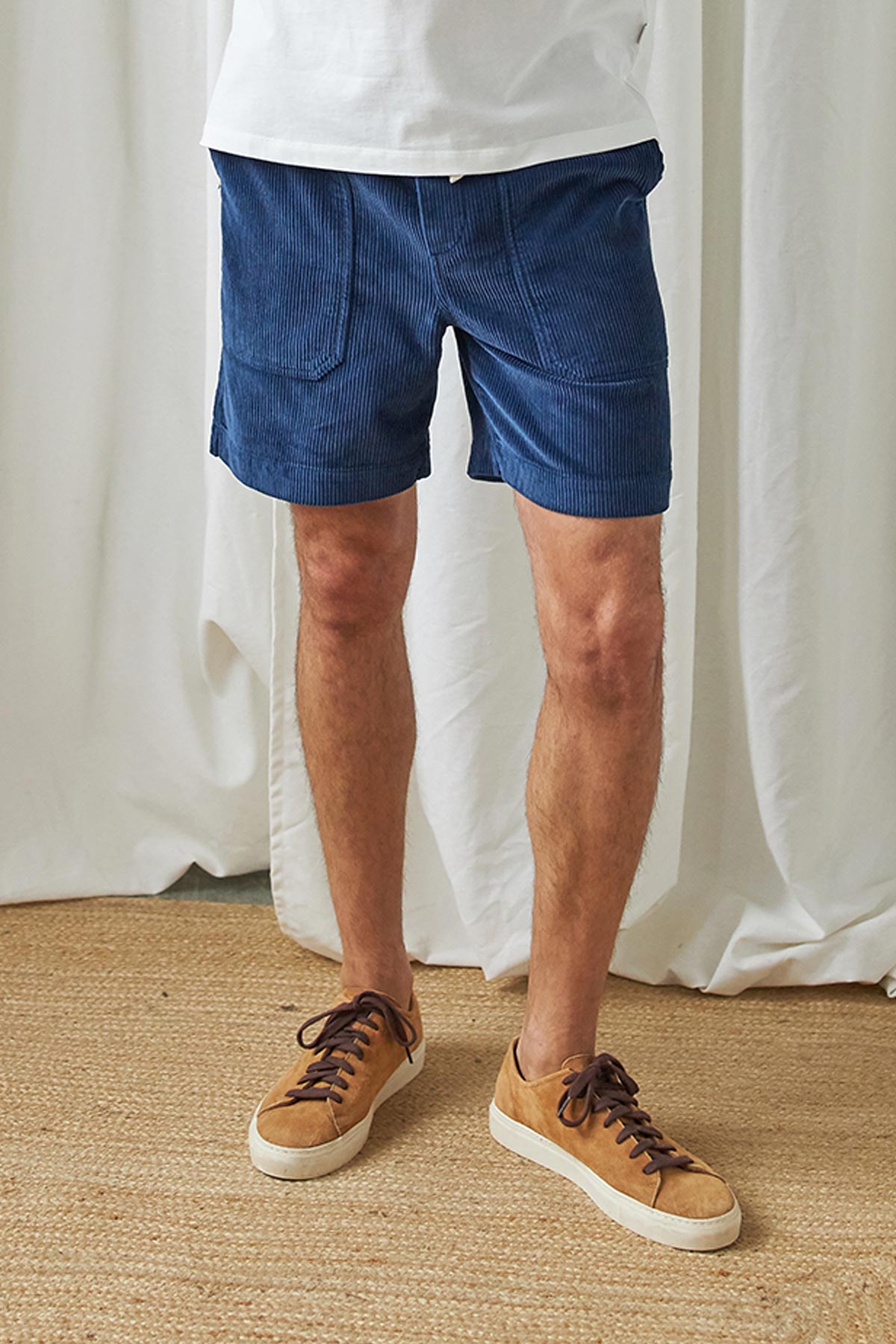TWOTHIRDS mannen vegan Shorts Tilgo Marineblauw