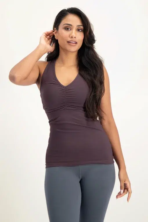 Anjea Yoga Sport Top – Berry