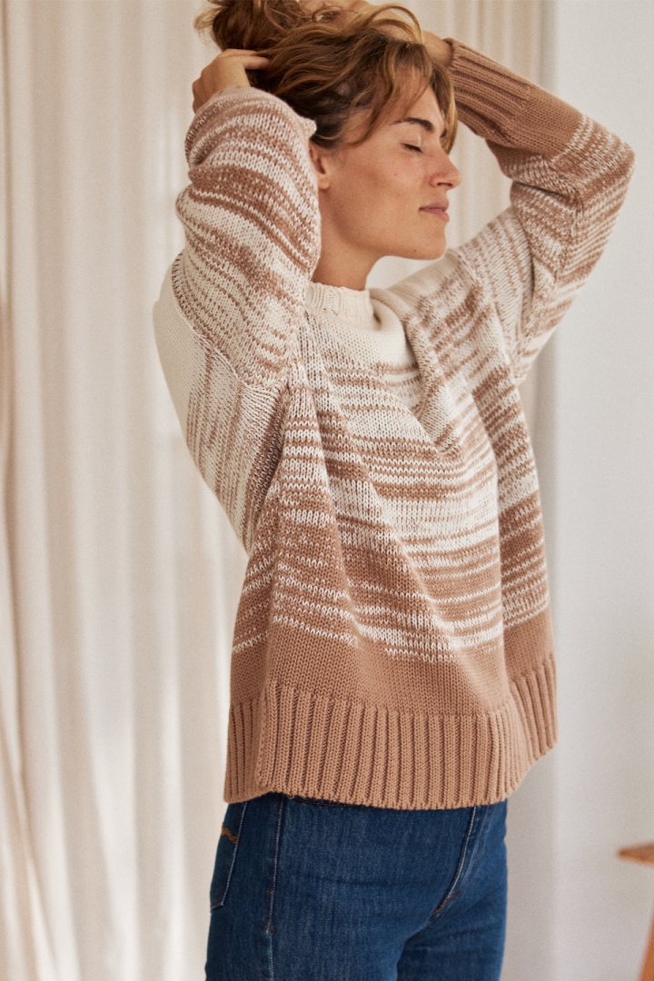 TWOTHIRDS  Trui Barbarita Beige