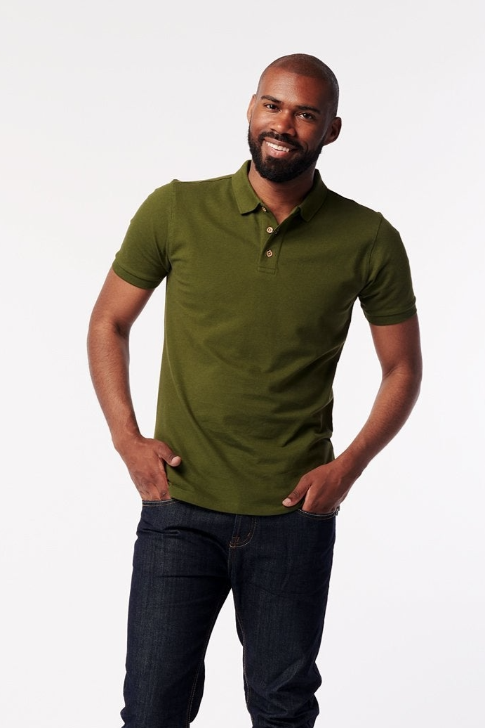 SKOT mannen vegan Polo Bosgroen
