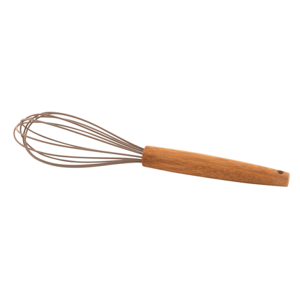 Point Virgule klopper van silicone met bamboe hout