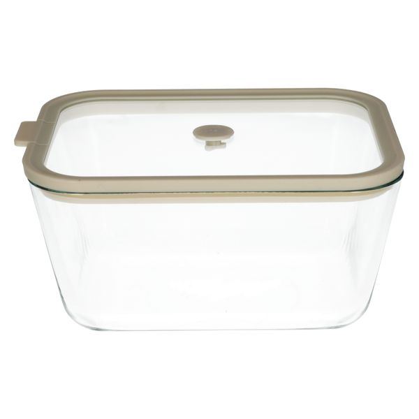 Vershoud/ovenschaal met deksel, hittebestendig glas, 2,5 liter