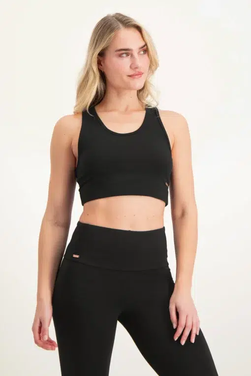 Surya Yoga Sport-BH – Onyx Black