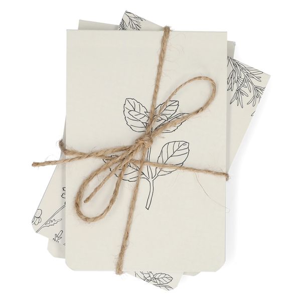 To do-blokje, kruiden en takjes, set van 3, 12 x 8 cm