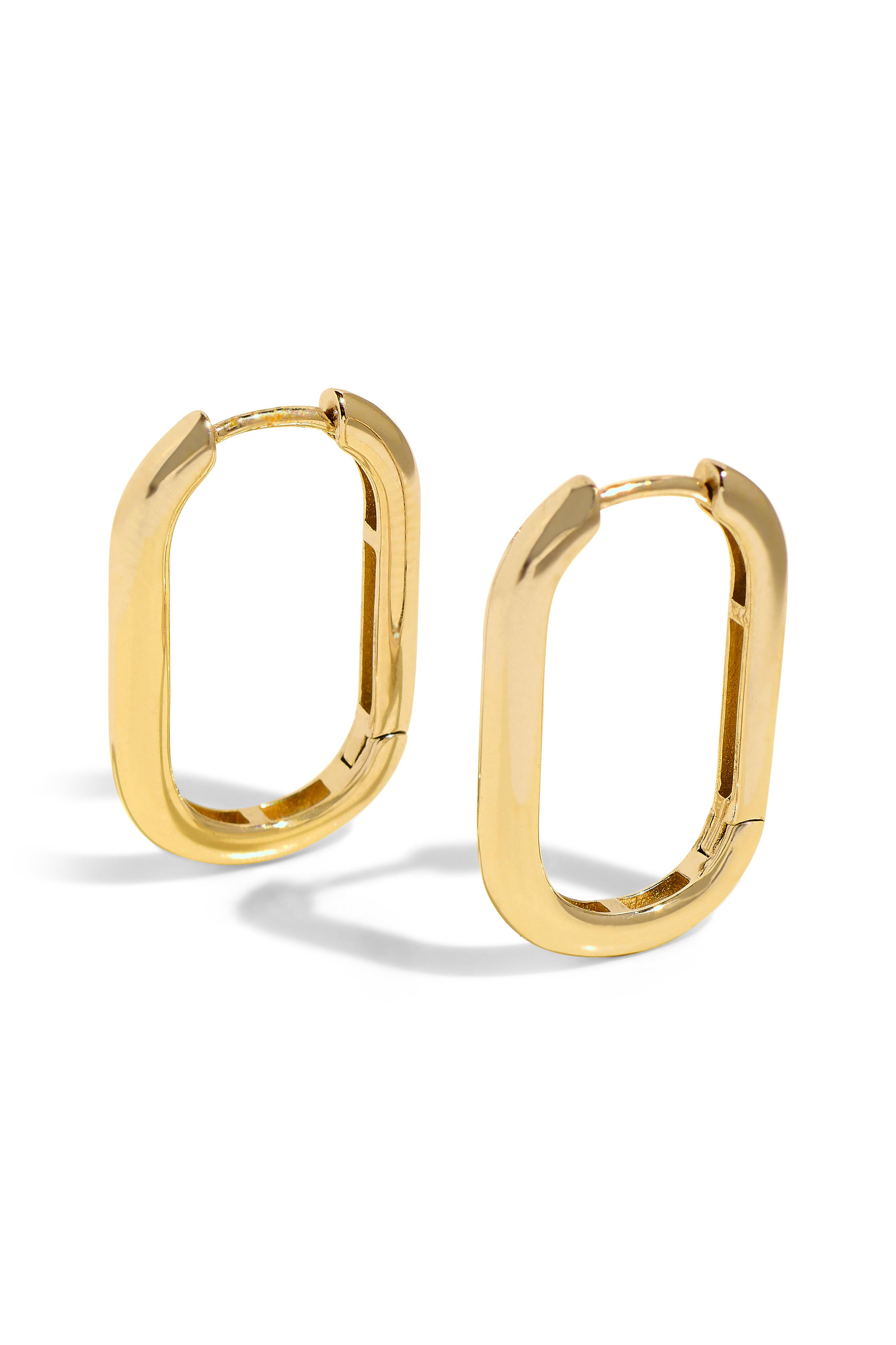 Bound Studios  The Harley Hoop Massief 14k Goud