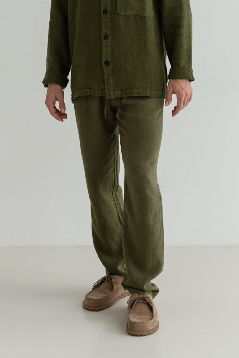 TWOTHIRDS mannen vegan Broek Kotomo Codium Groen