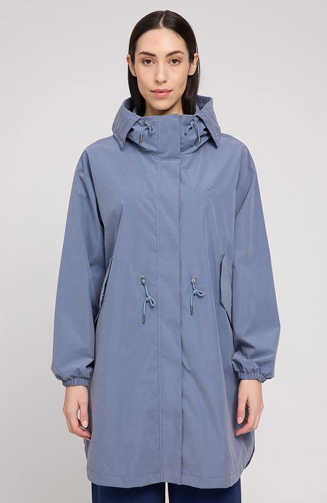 Mazine  Parka Licht Leisteenblauw