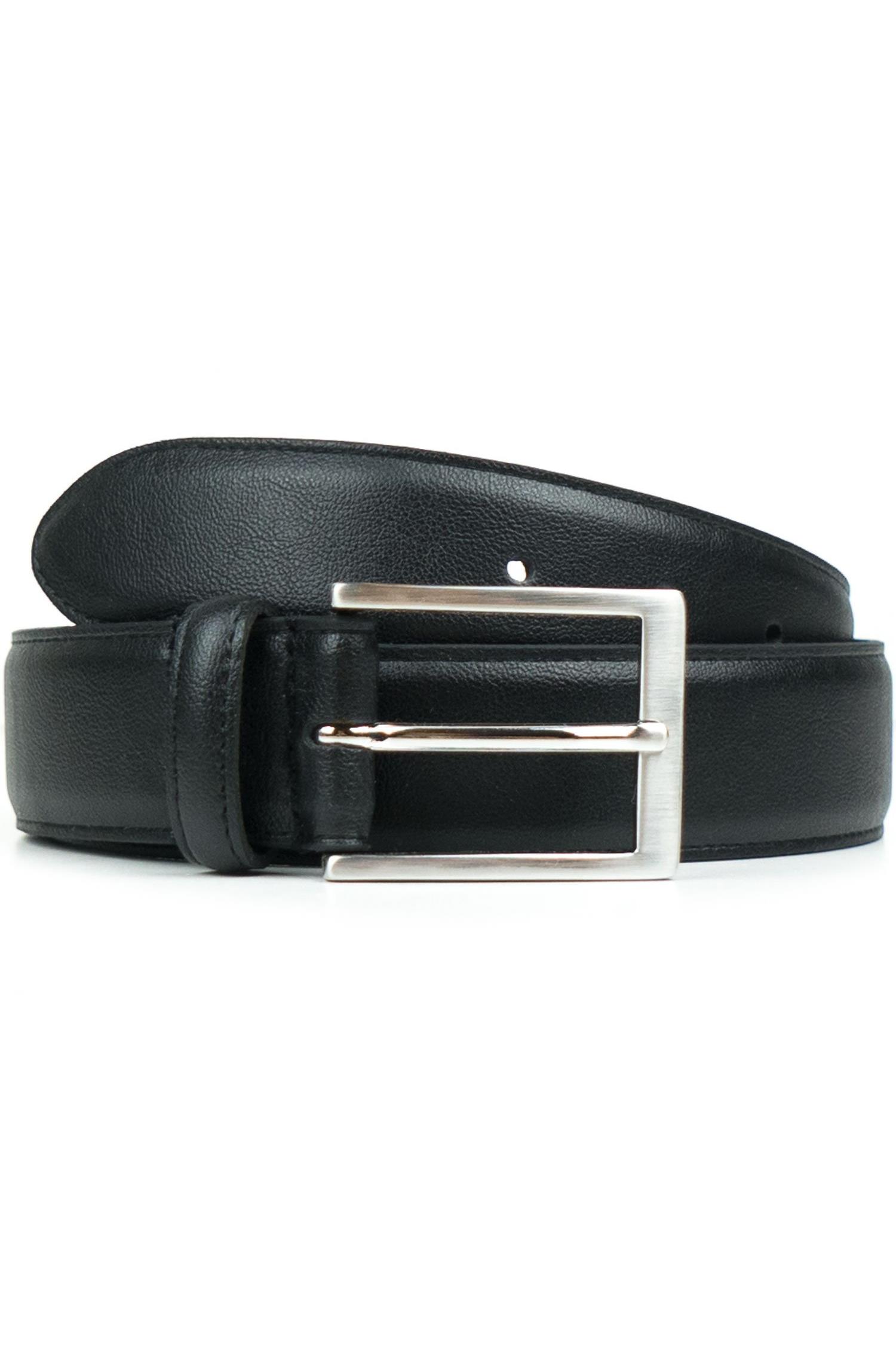 Will's Vegan Store mannen vegan Riem Classic 3 Cm Zwart